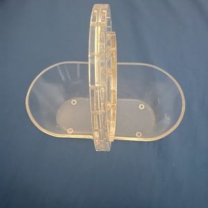 Vintage lucite purse